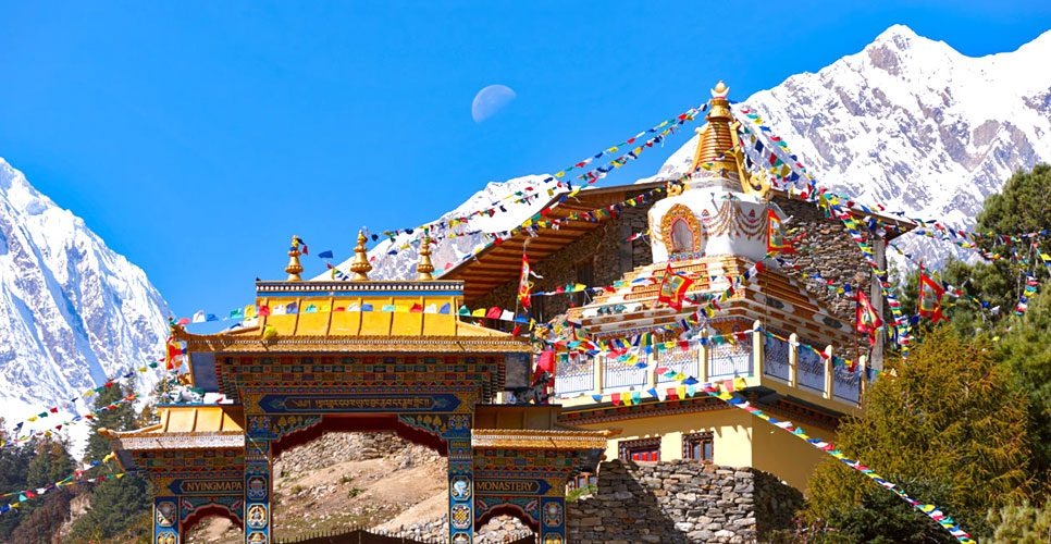Monestery At The Manaslu Trekking
