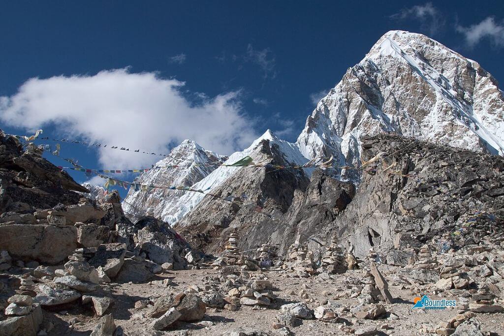 Nepal Kala Patthar With Pumori Mountain