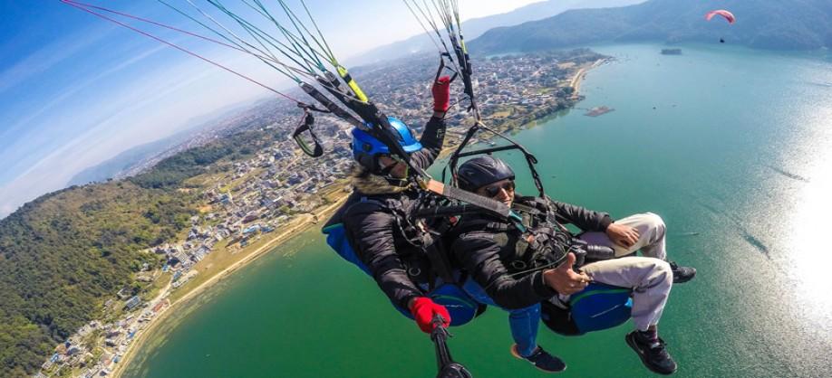 Nepal Paragliding Photo