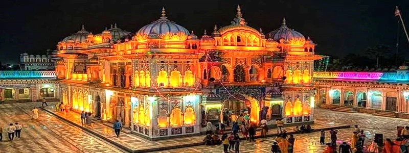 Ram Temple At Janakpur Dham Tour